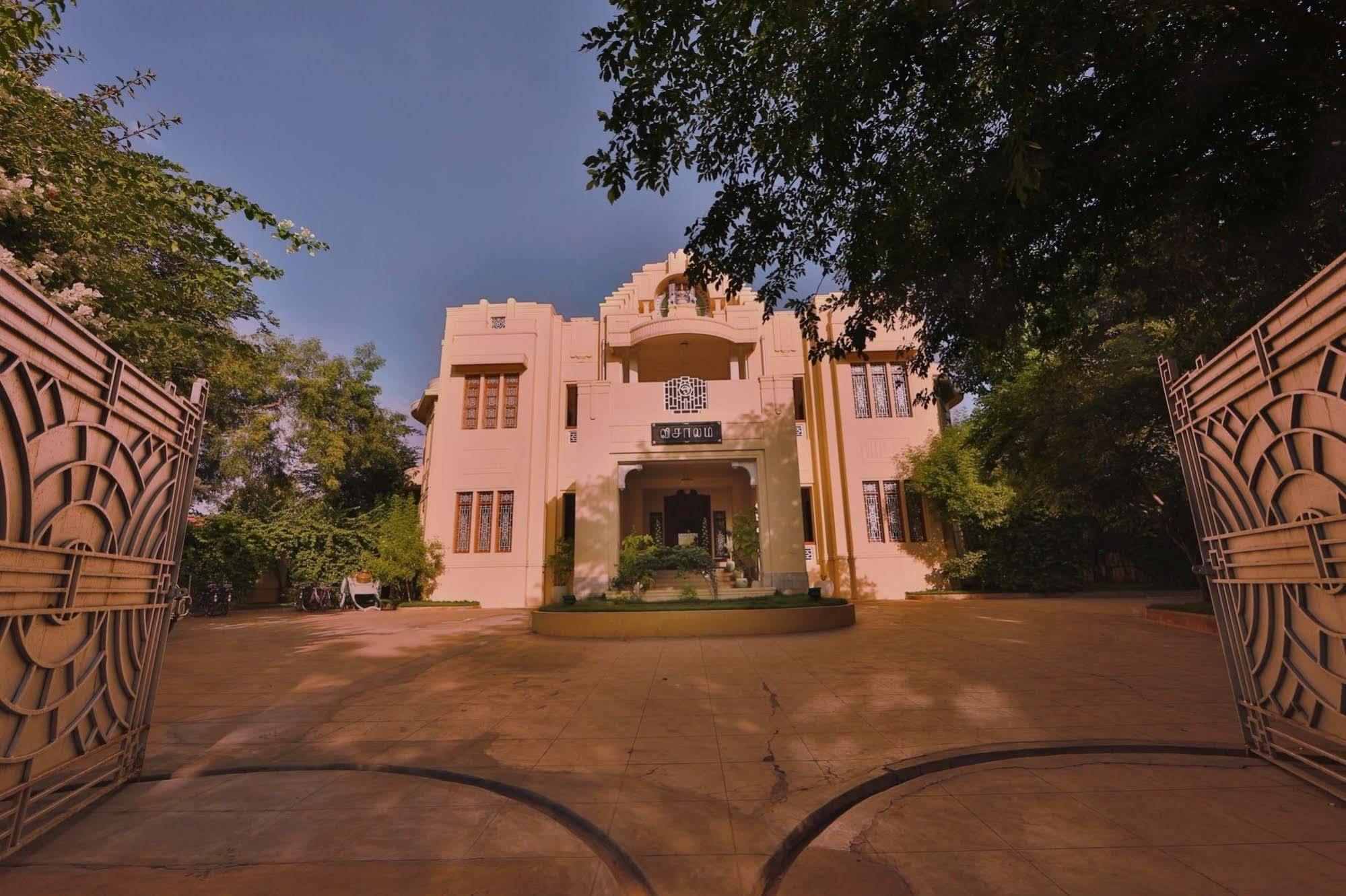 Visalam Chettinad Palace - A Cgh Earth Experience Kānādukāttān Exterior foto