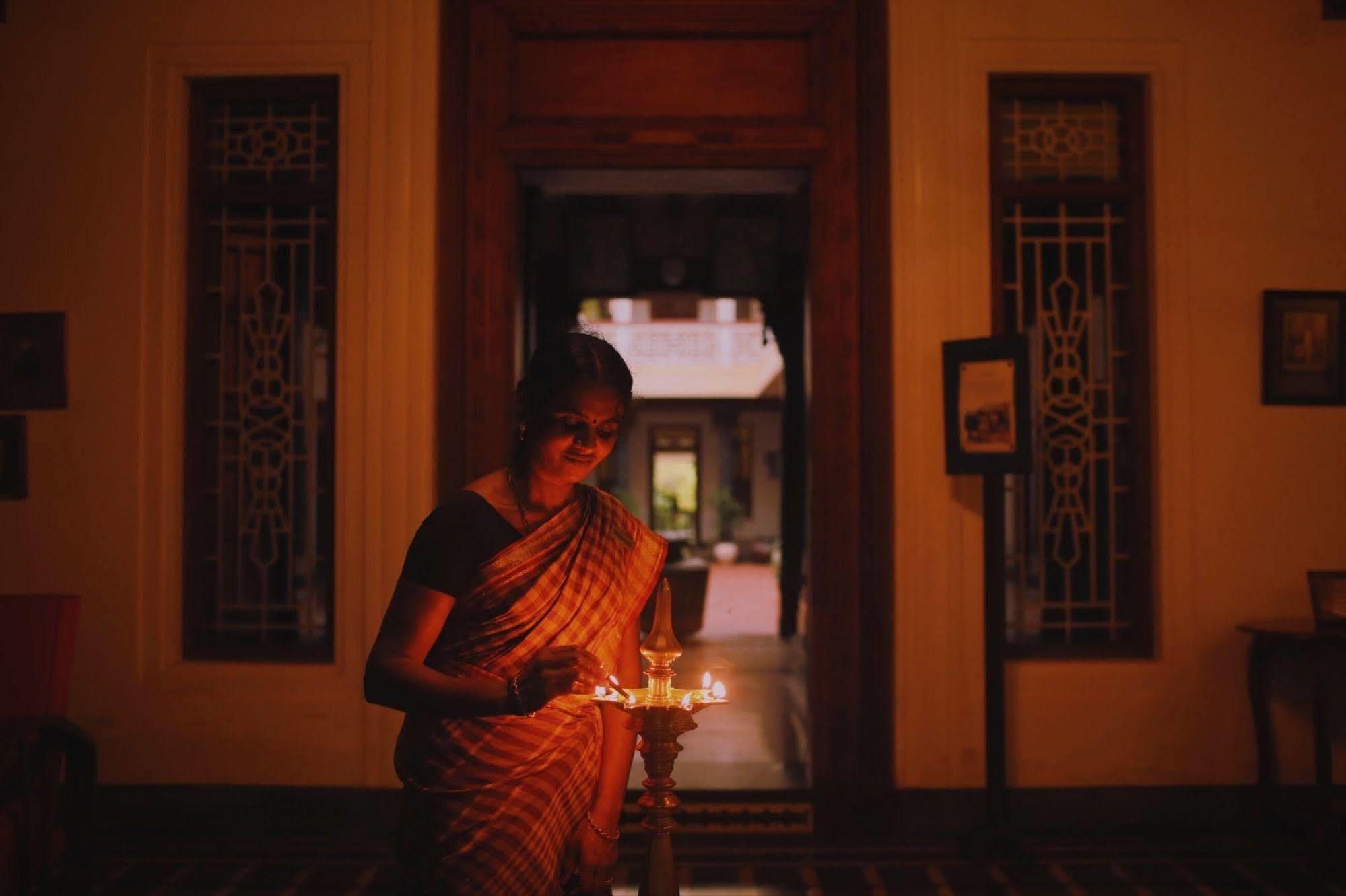 Visalam Chettinad Palace - A Cgh Earth Experience Kānādukāttān Exterior foto